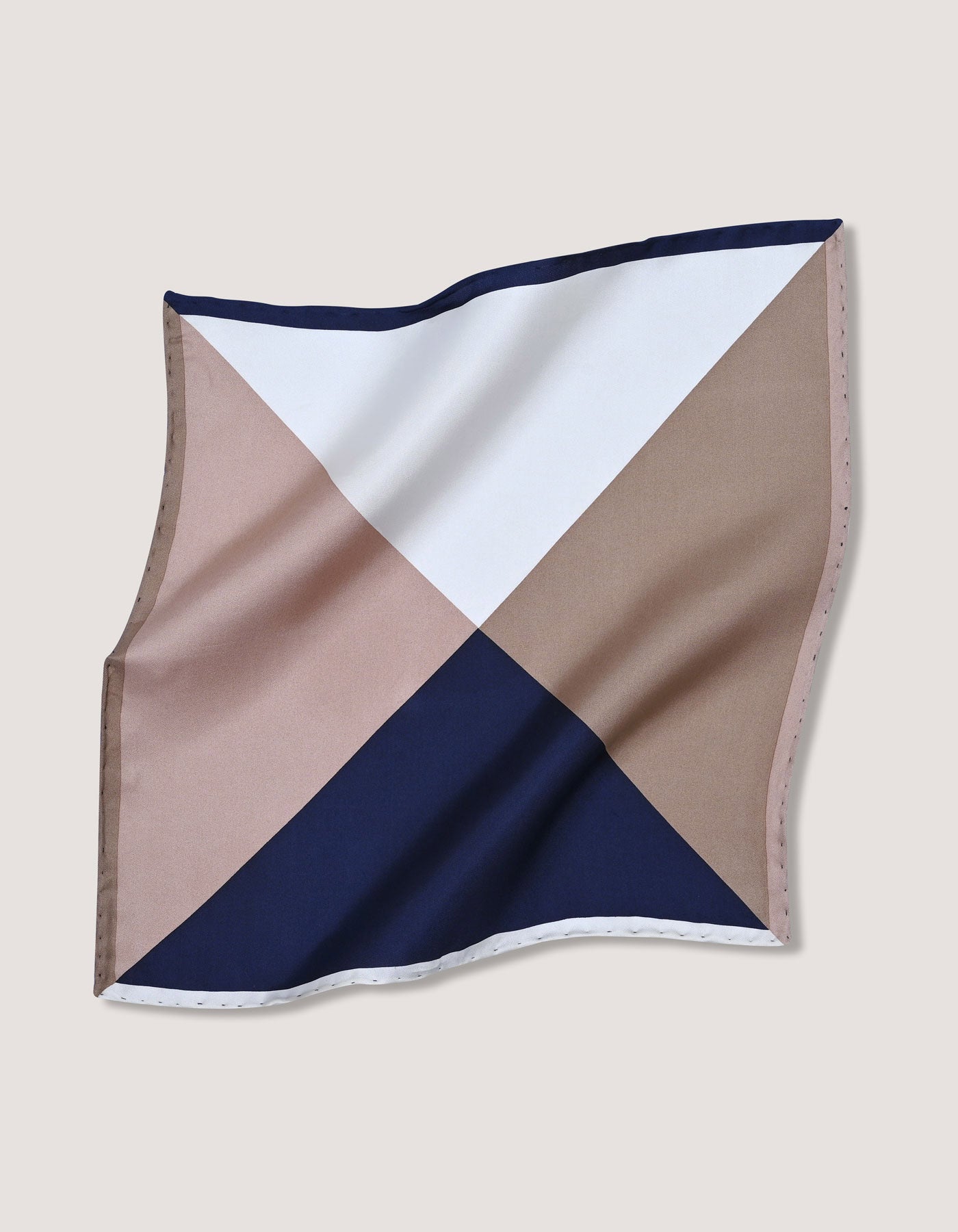Multicolour Designer Silk Pocket Square