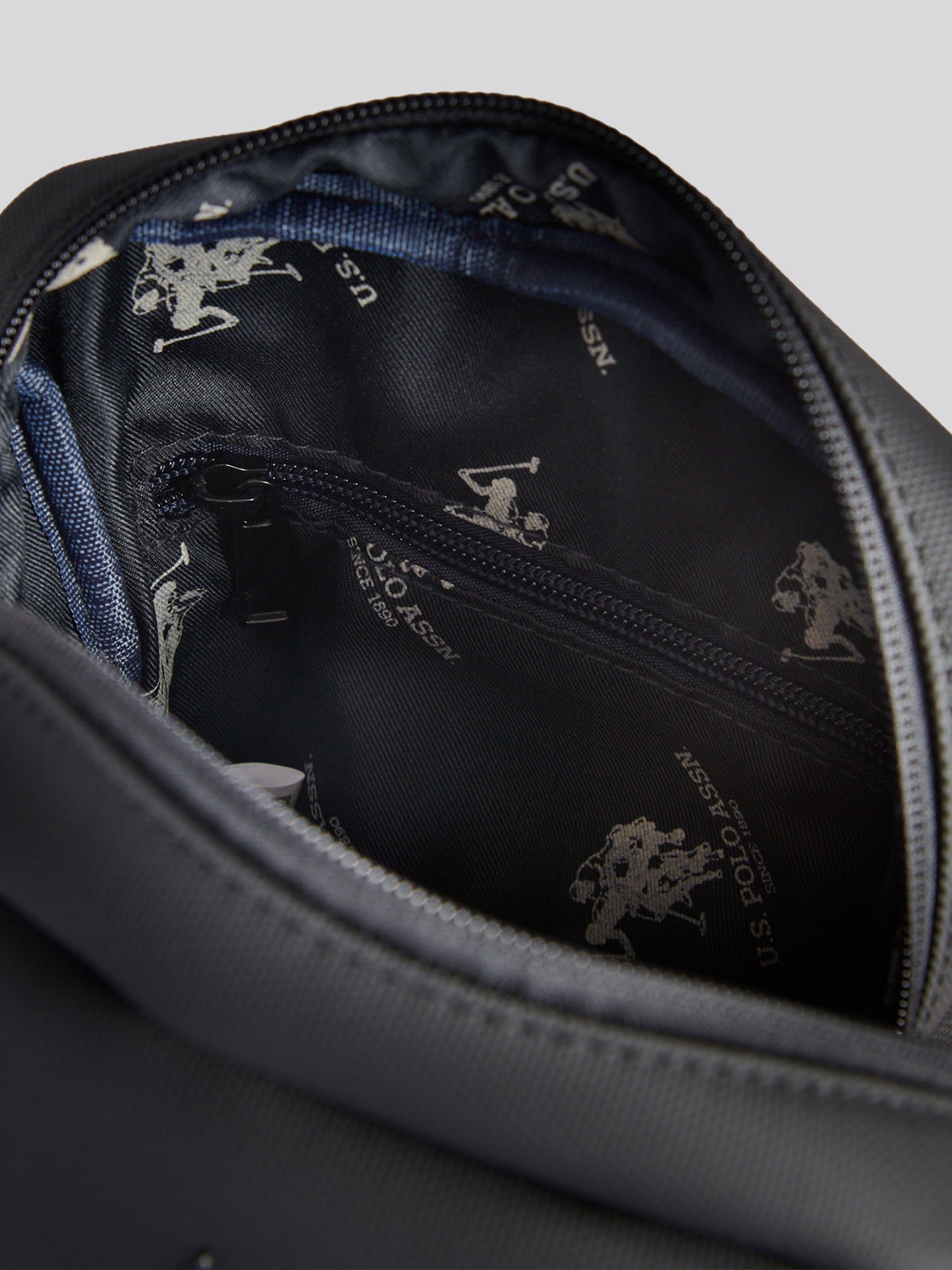 Mens Arrowhead Crossbody Bag in Black