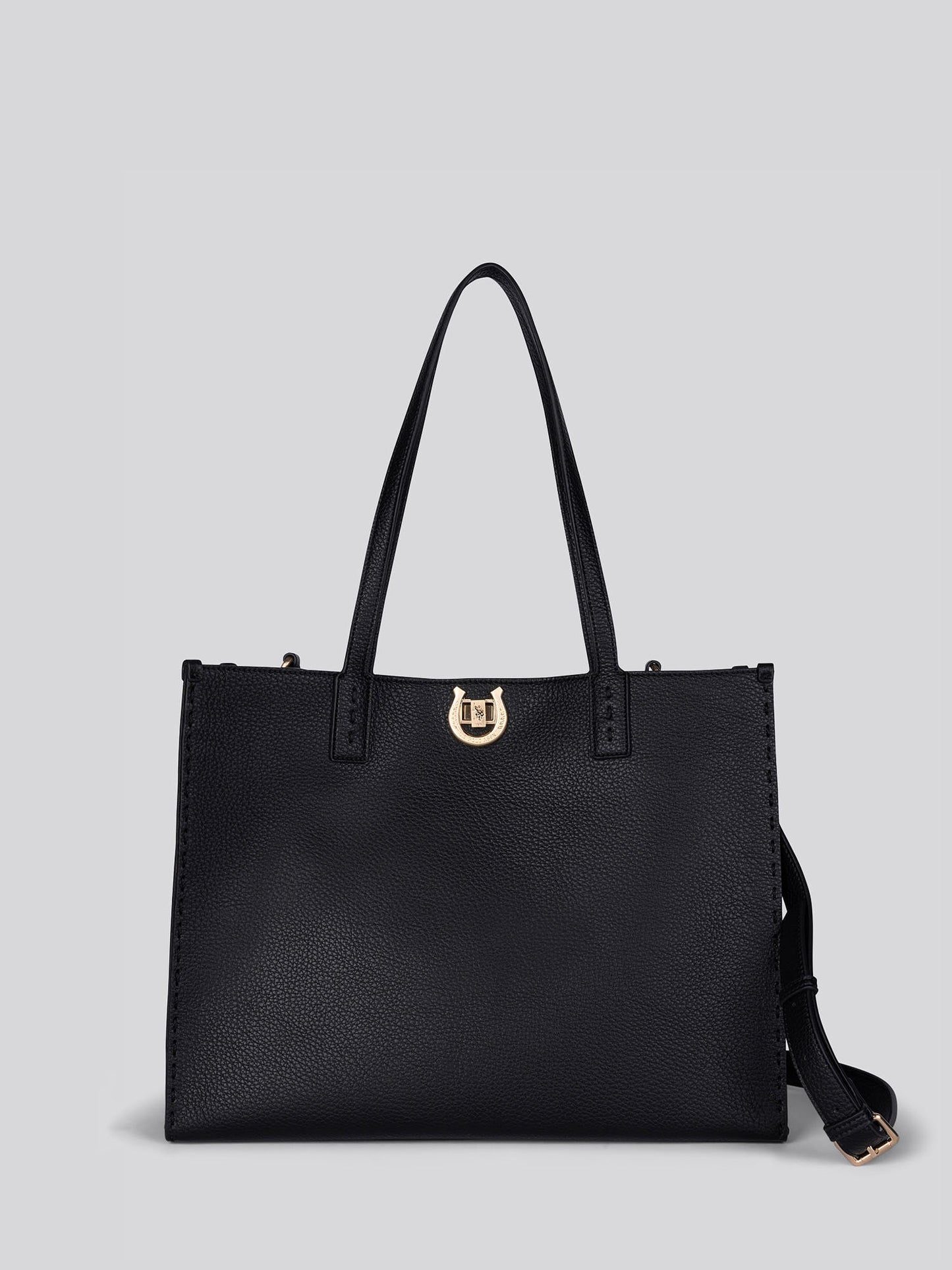 Womens Middleton Large Shopping Bag in Black