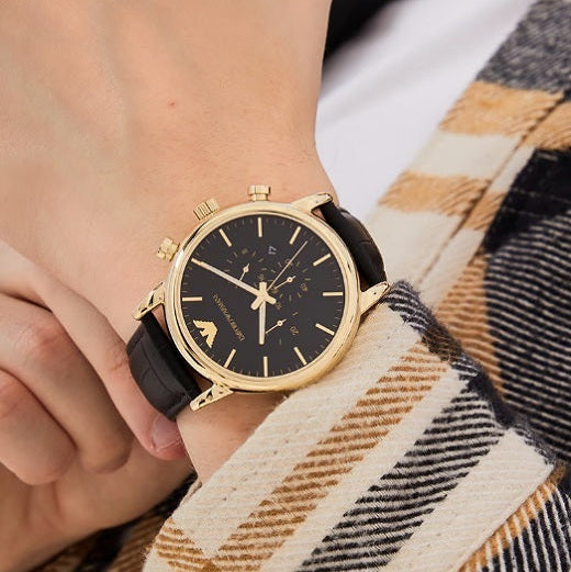 Emporio Armani AR1917 Luigi Men's Gold Watch