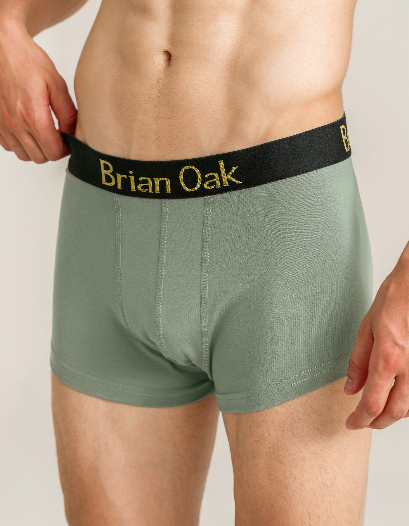 Moss Green Jersey Boxer Short
