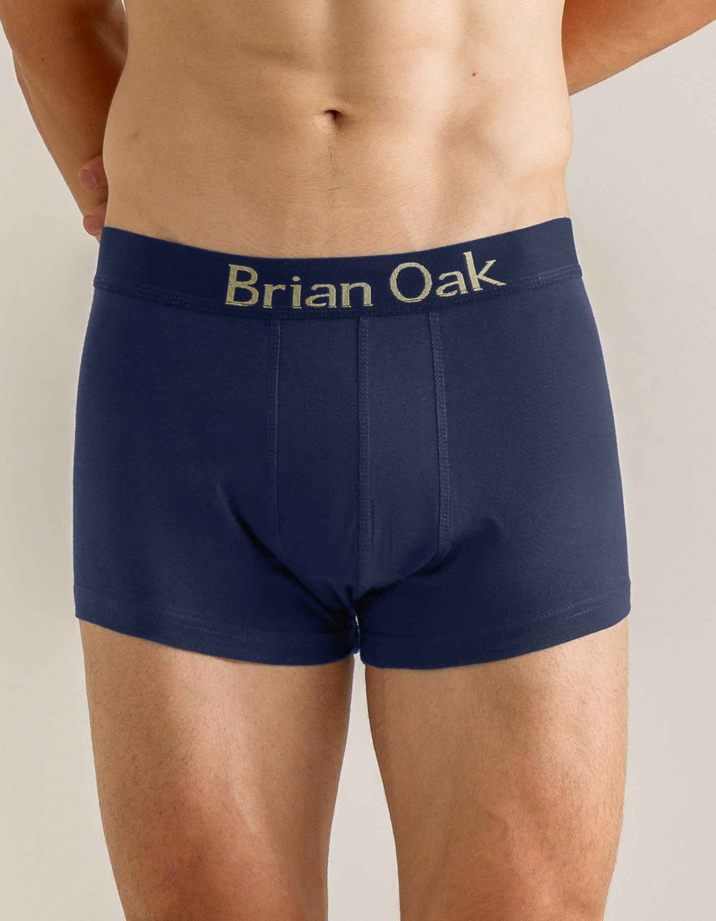 Navy Stretchy Boxer Short