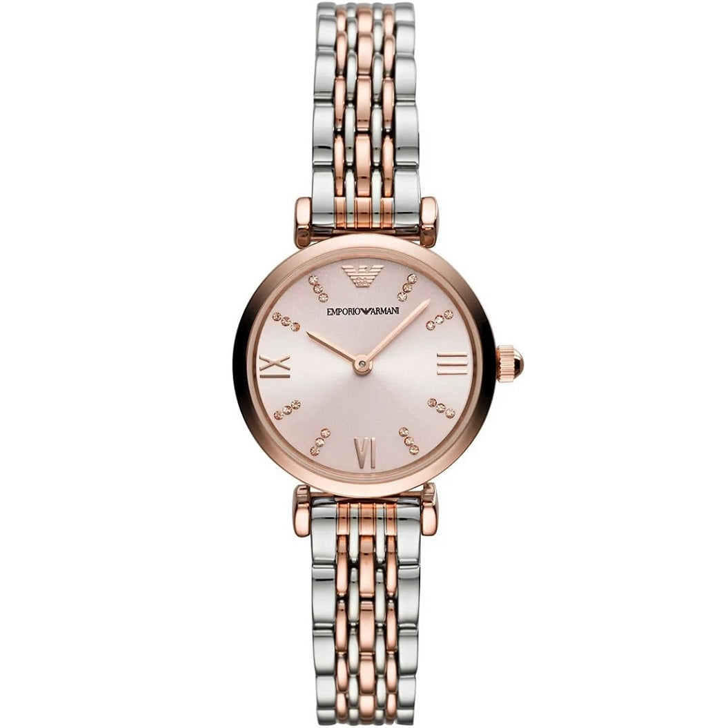 Emporio Armani AR11223 Gianni T-Bar Women's Two-Tone Watch