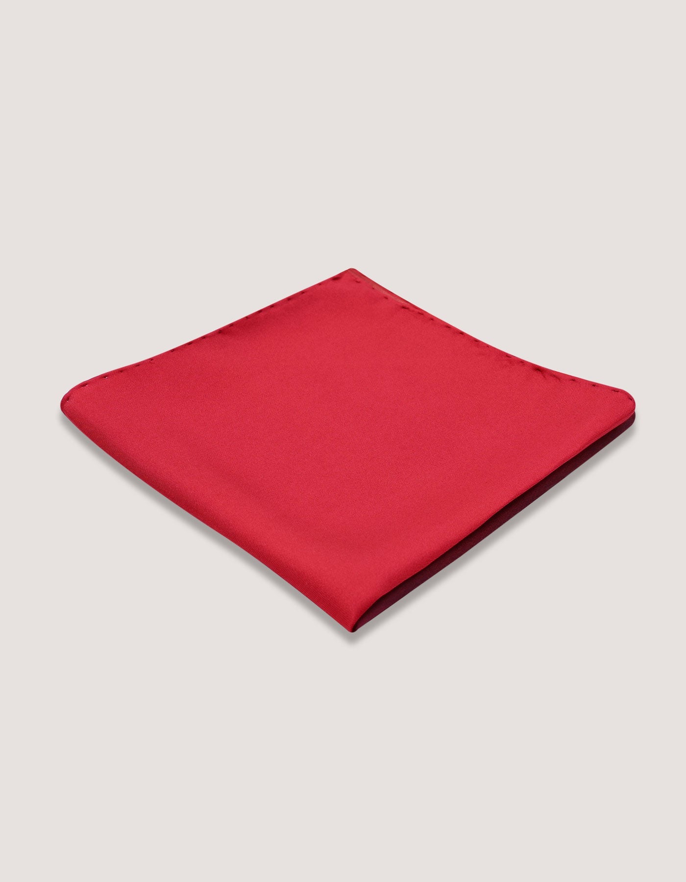 Multicolour Plain Silk Pocket Square