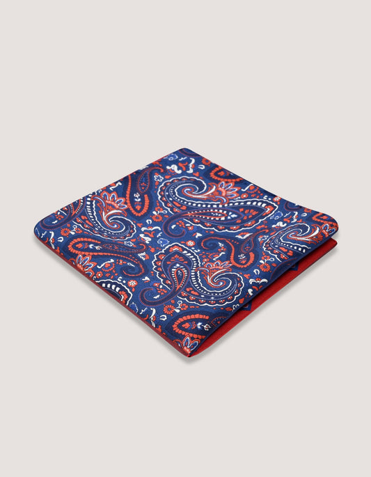 Multicolour Plain and Patterned Silk Pocket Square