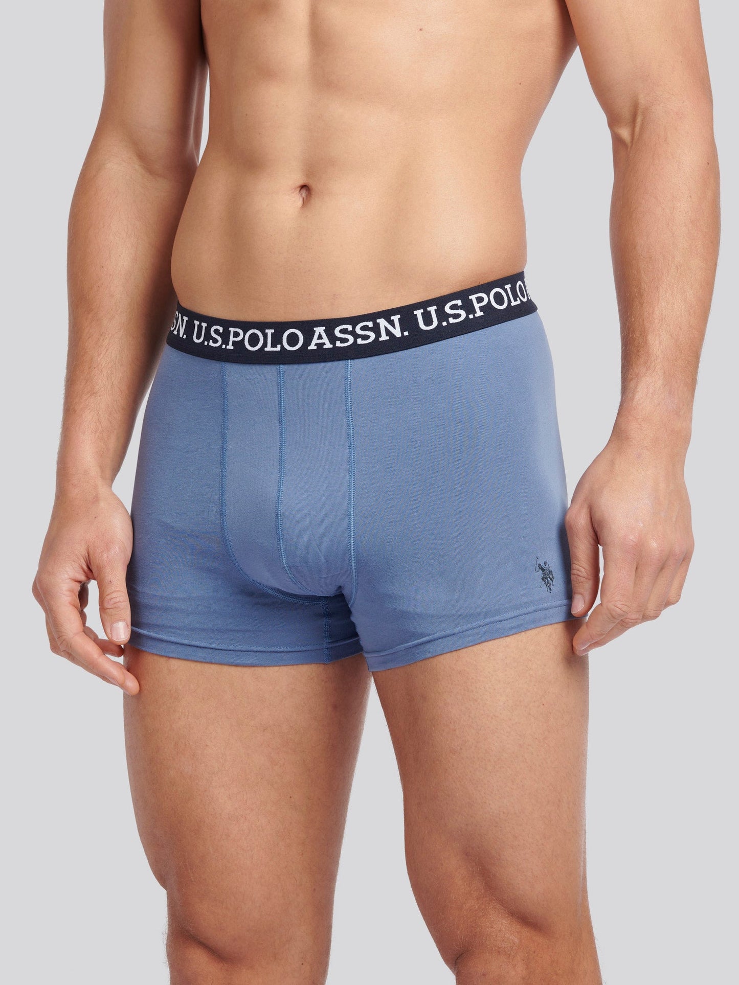 Mens 3 Pack USPA Trunk Dark Sapphire Navy