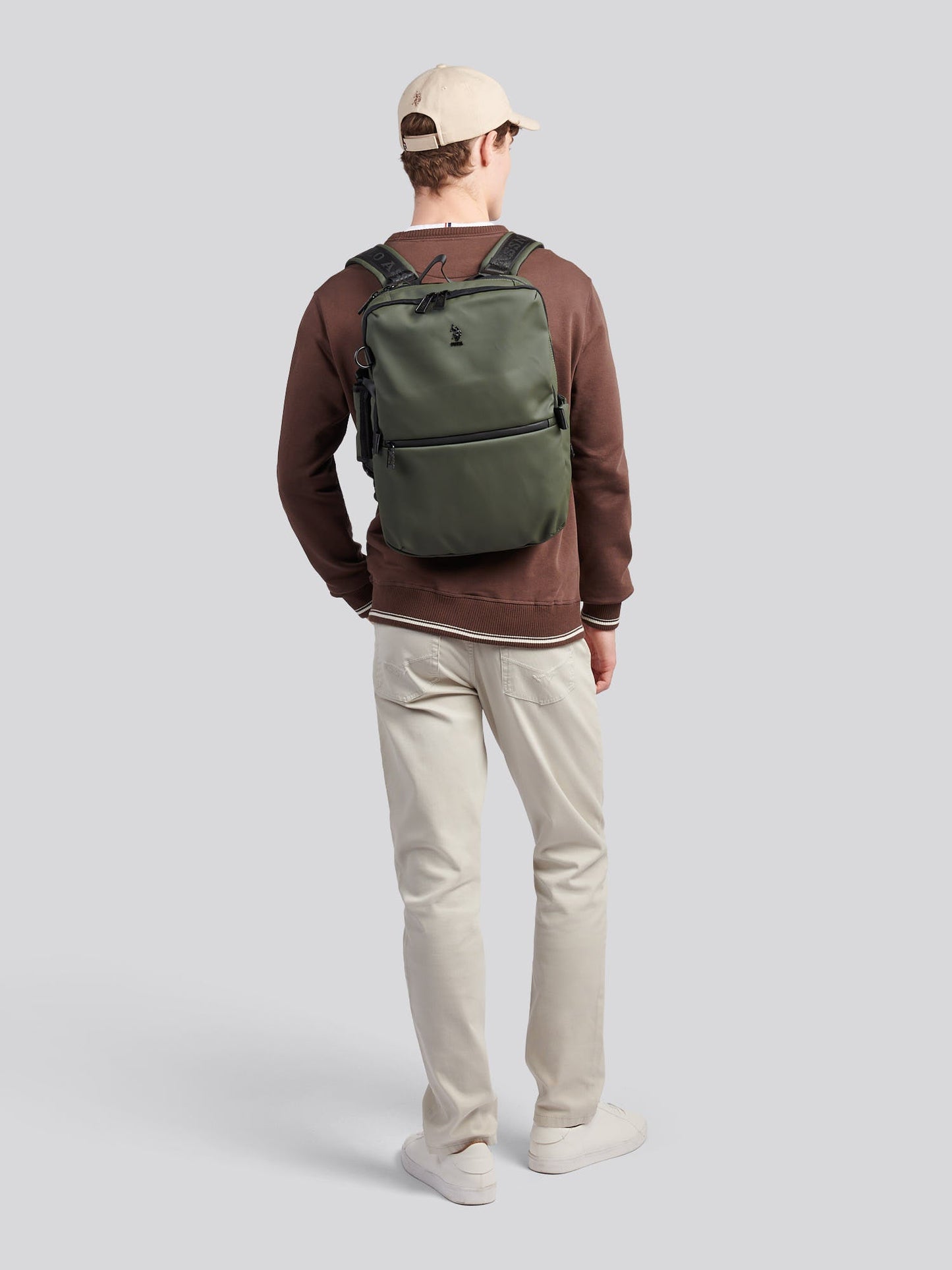 Mens Arrowhead Backpack in Army Green