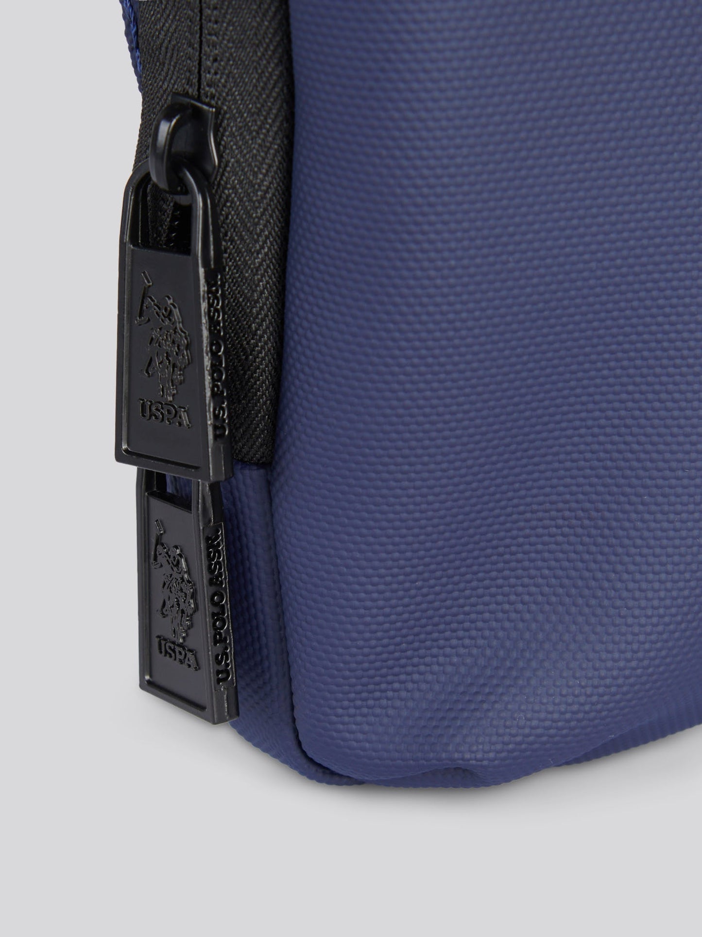 Mens Small Arrowhead Crossbody Bag in Navy