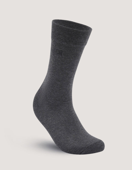 Charcoal Grey Plain Premium Socks