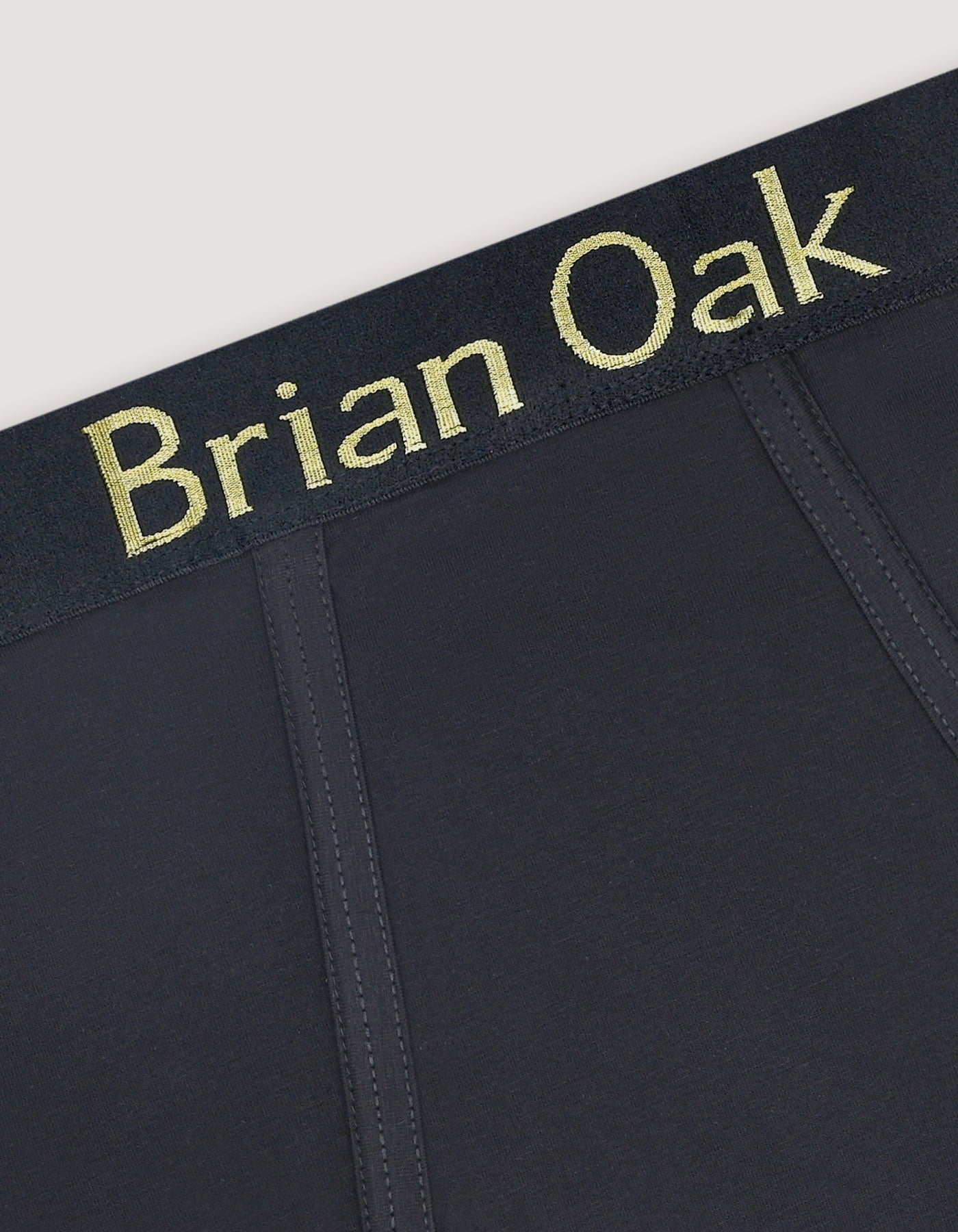 Black Plain Jersey Brief