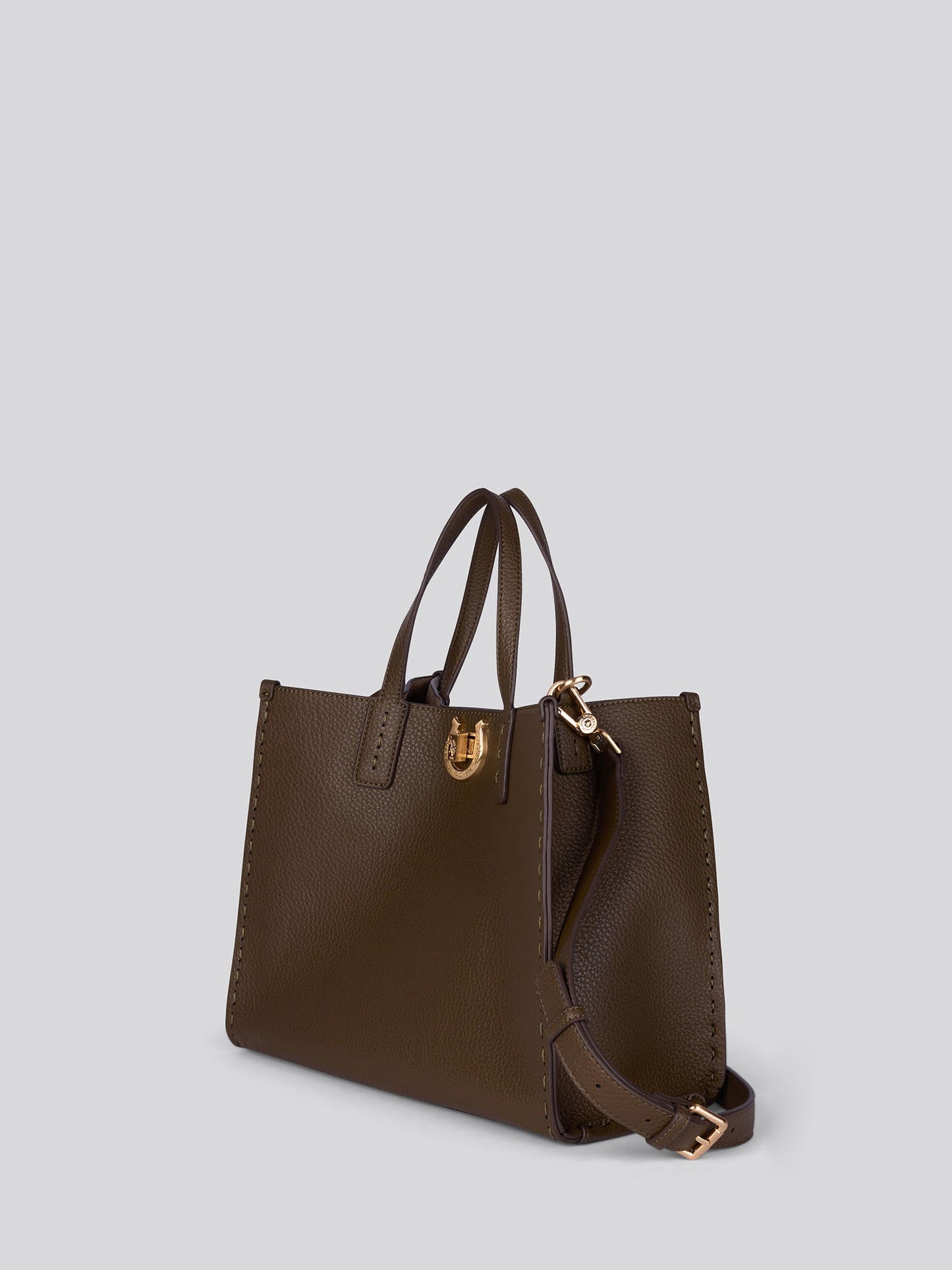 Womens Middleton Double Handle Bag in Stone