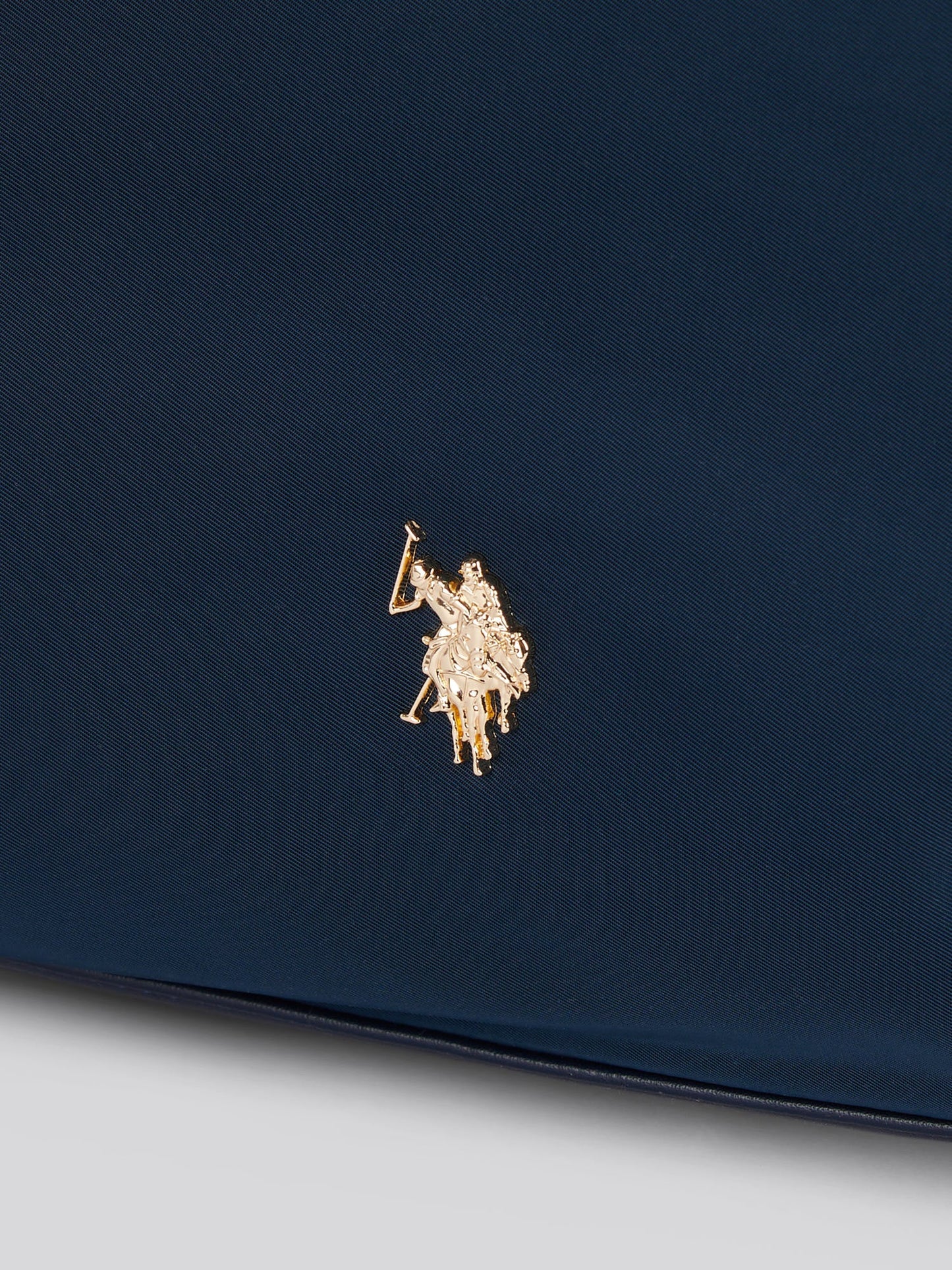 U.S. Polo Assn. Womens Houston Large Double Handle Bag Navy