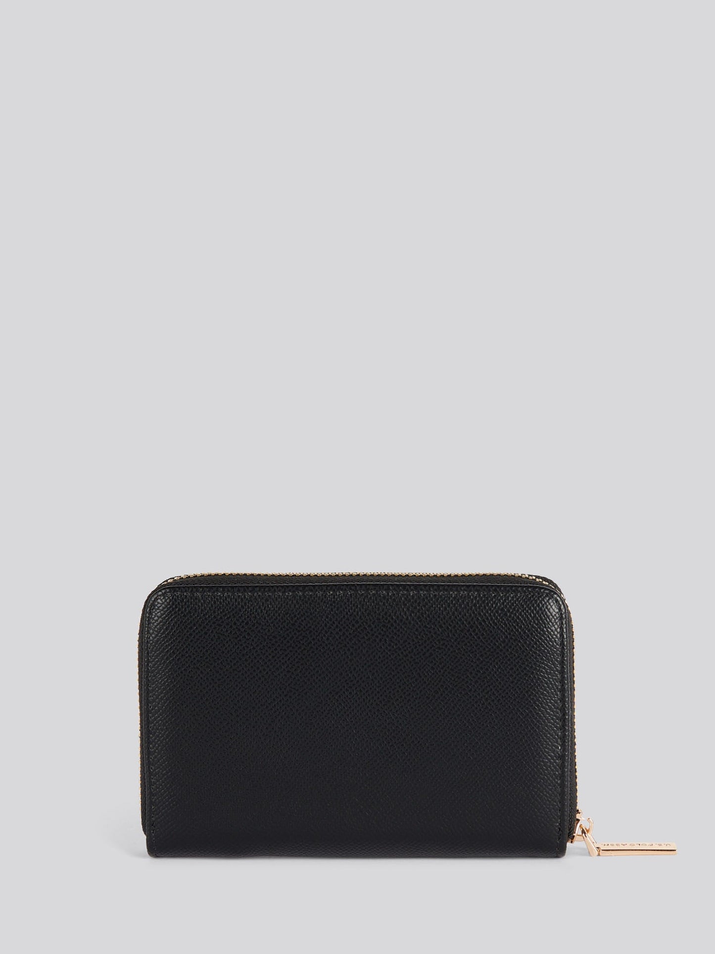 Womens Jones Medium Zip Wallet in Black
