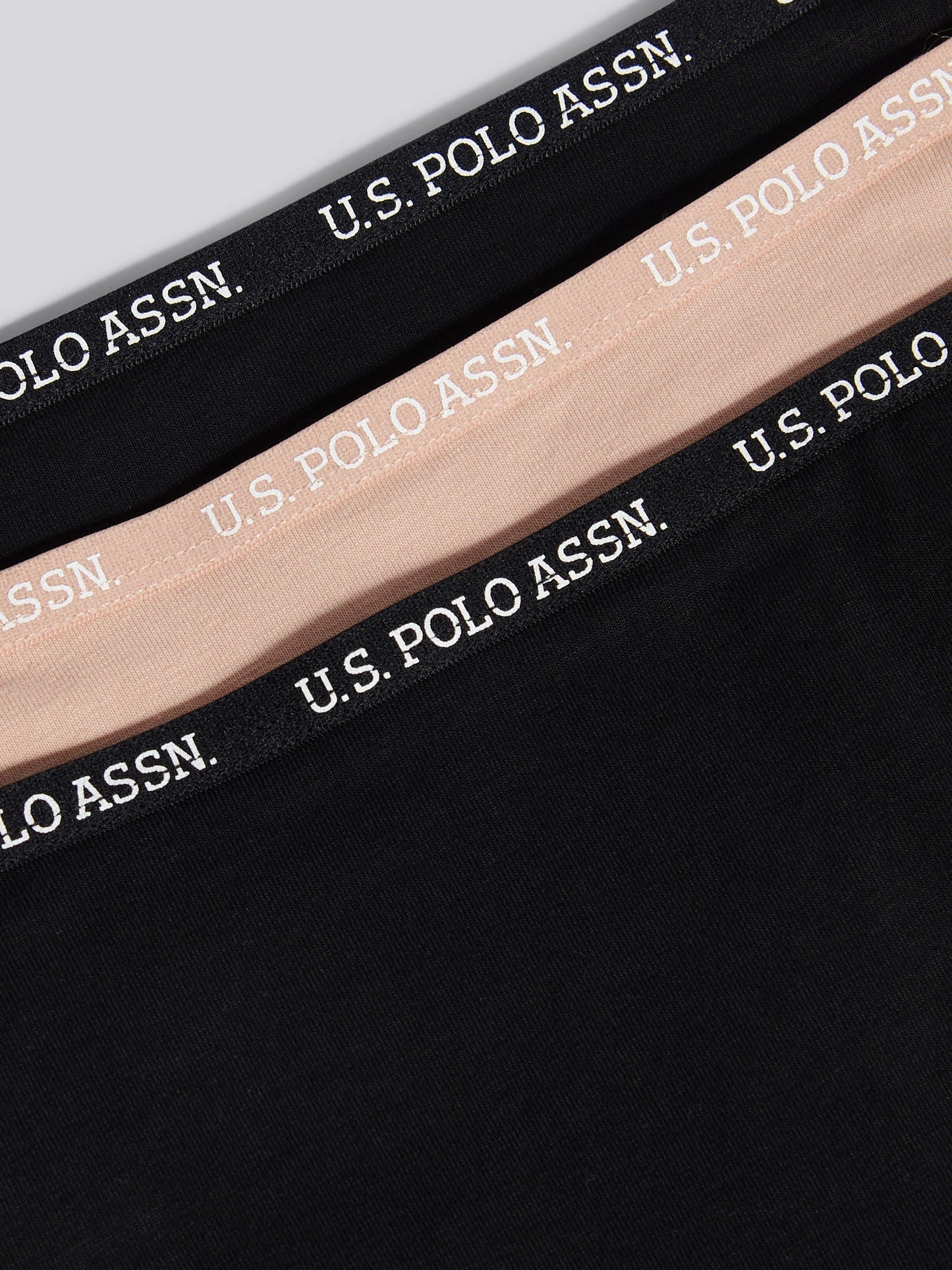 Womens 3 Pack Lace Trim Thin Waistband Bikini Brief in Black