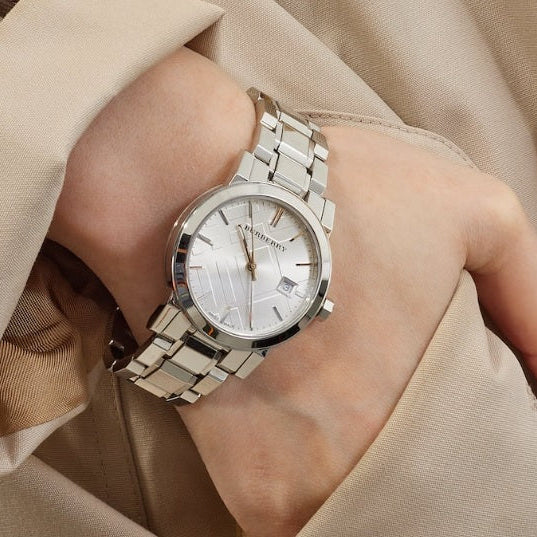 Burberry BU9100 The City Women's Silver Watch
