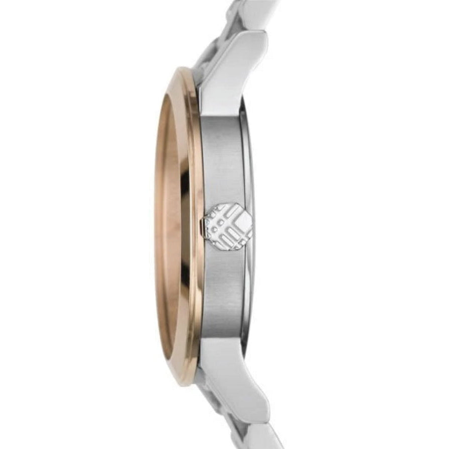 Burberry BU9105 The City Women's Silver & Rose Gold Watch
