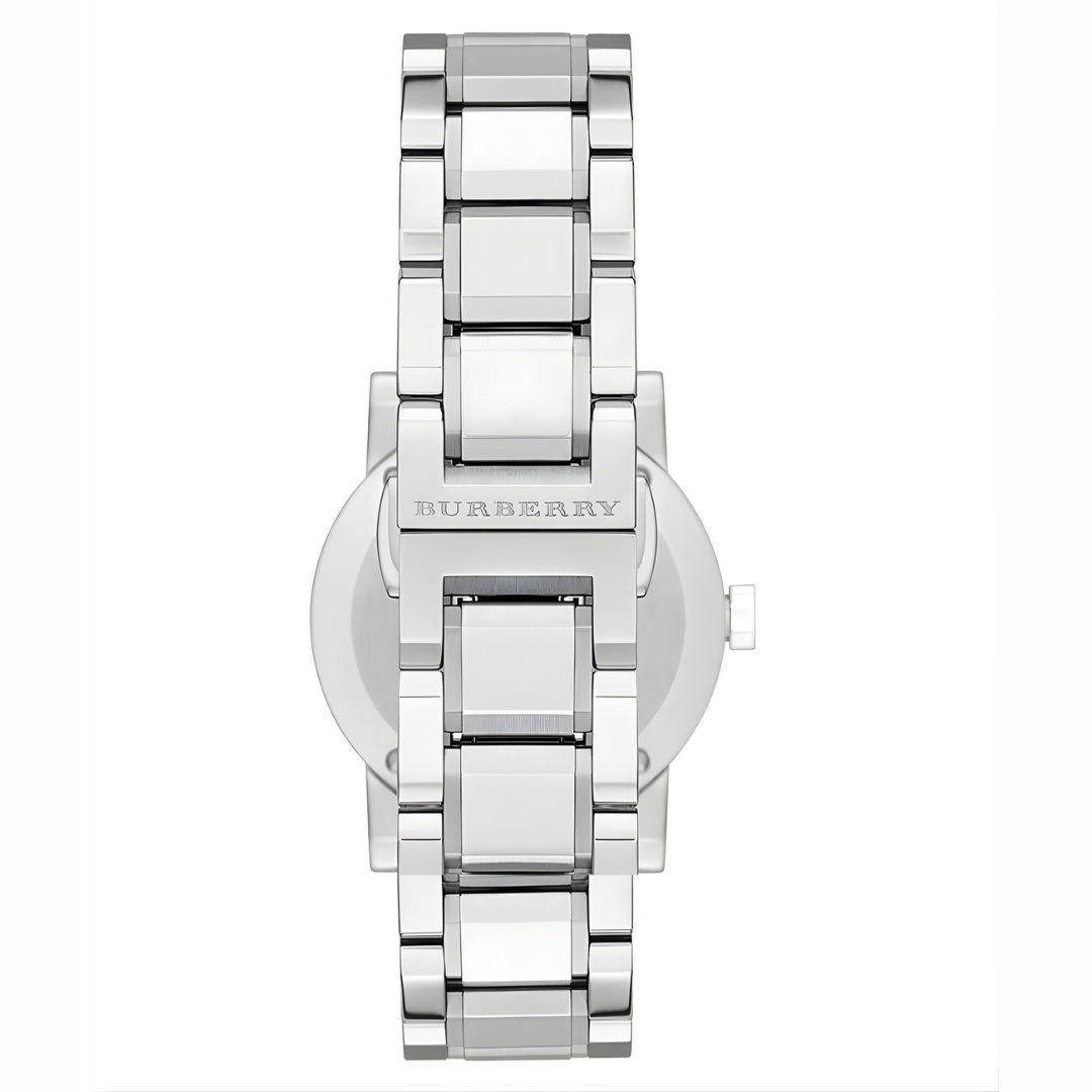 Burberry BU9220 The City Women's 26mm Silver & Diamond Watch