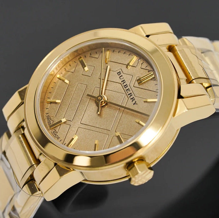 Burberry BU9227 The City Women's 26mm Gold Watch
