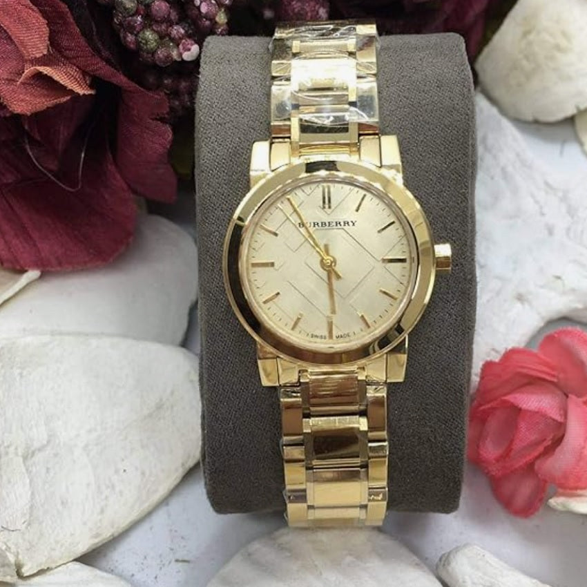 Burberry BU9227 The City Women's 26mm Gold Watch