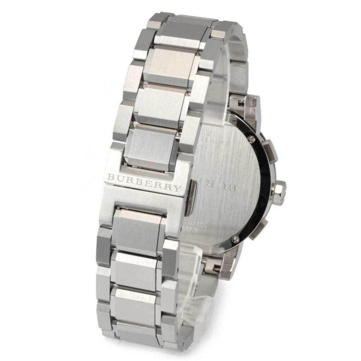 Burberry BU9351 The City Men's Silver & Black Chronograph Watch