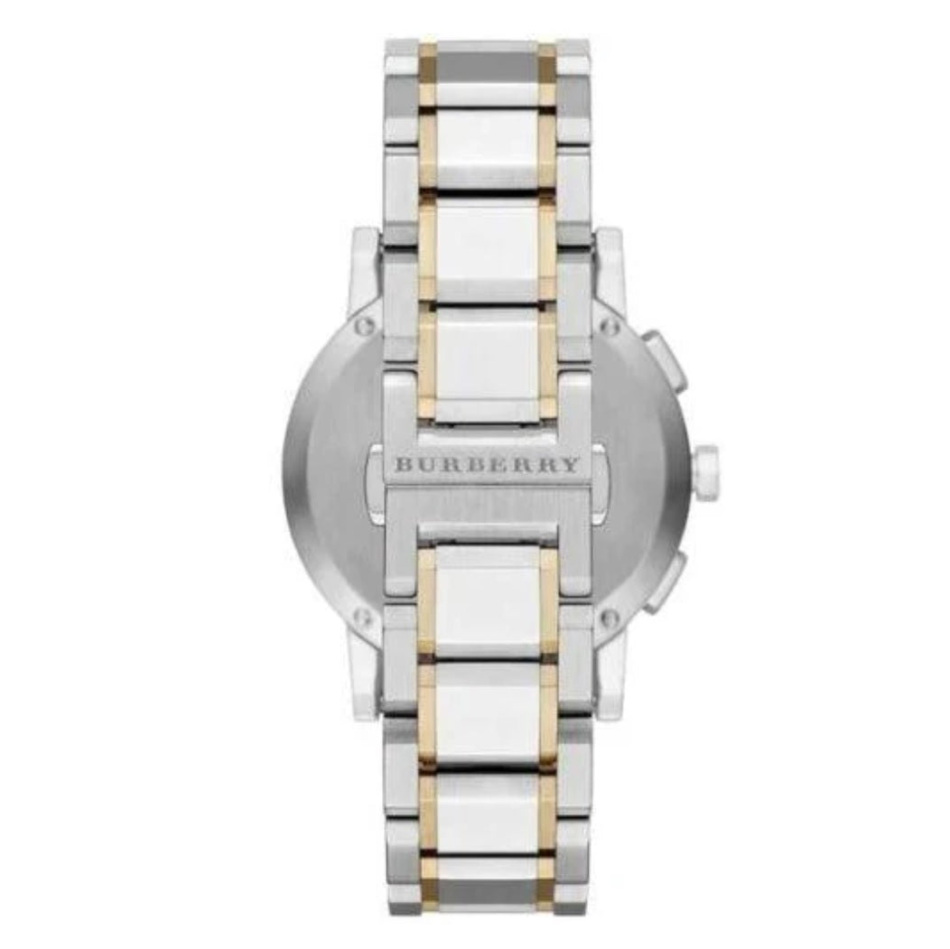 Burberry BU9751 The City Unisex Two-Tone Chronograph Watch