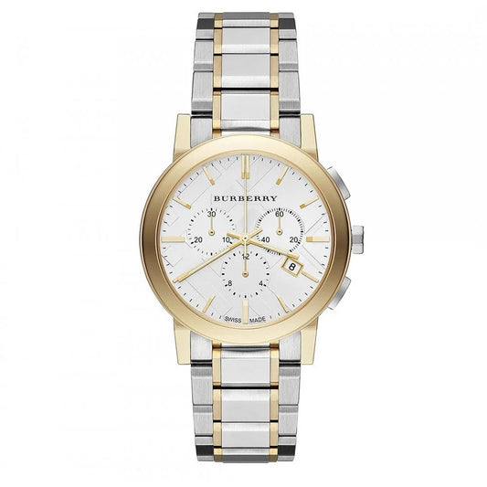 Burberry BU9751 The City Unisex Two-Tone Chronograph Watch