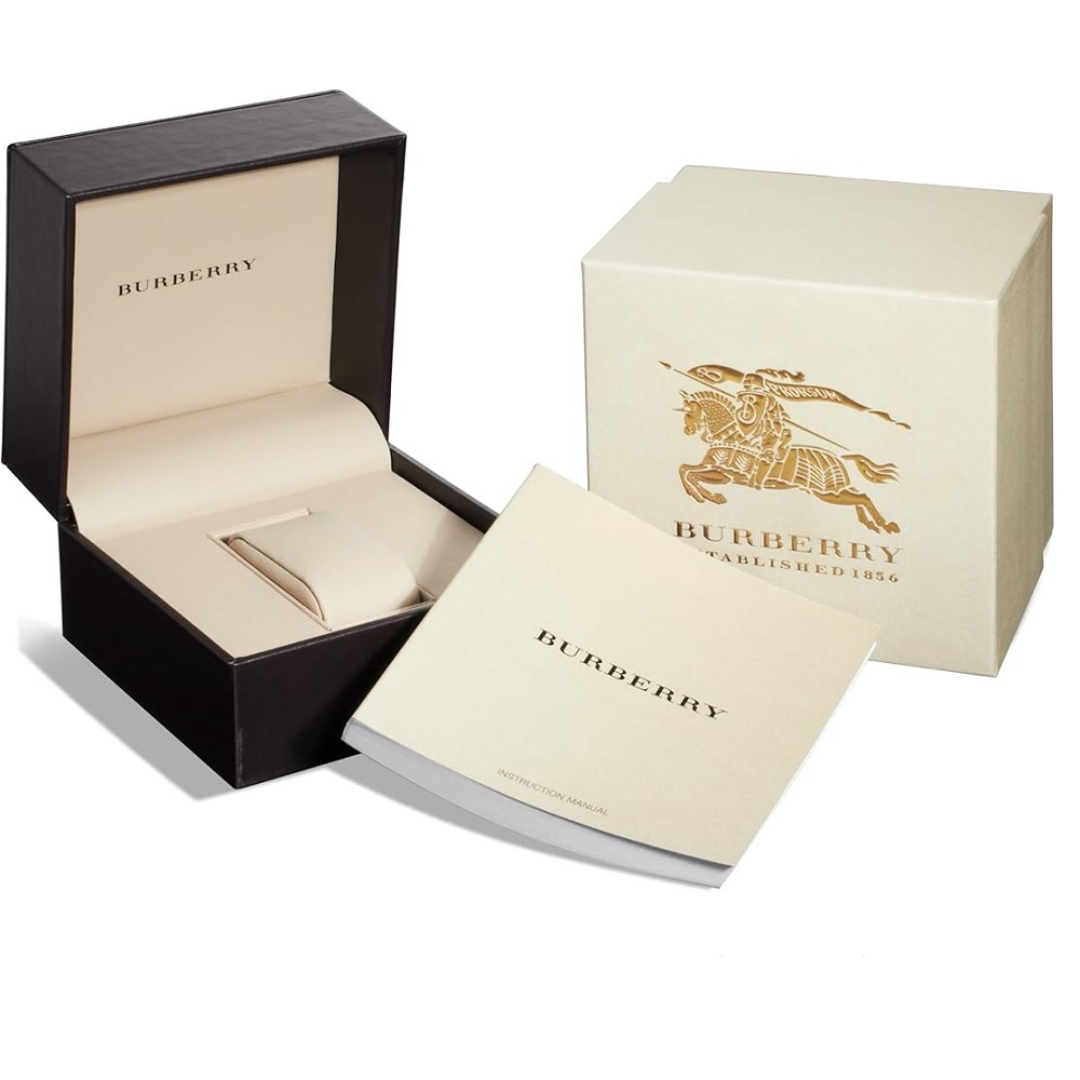 Burberry BU9351 The City Men's Silver & Black Chronograph Watch