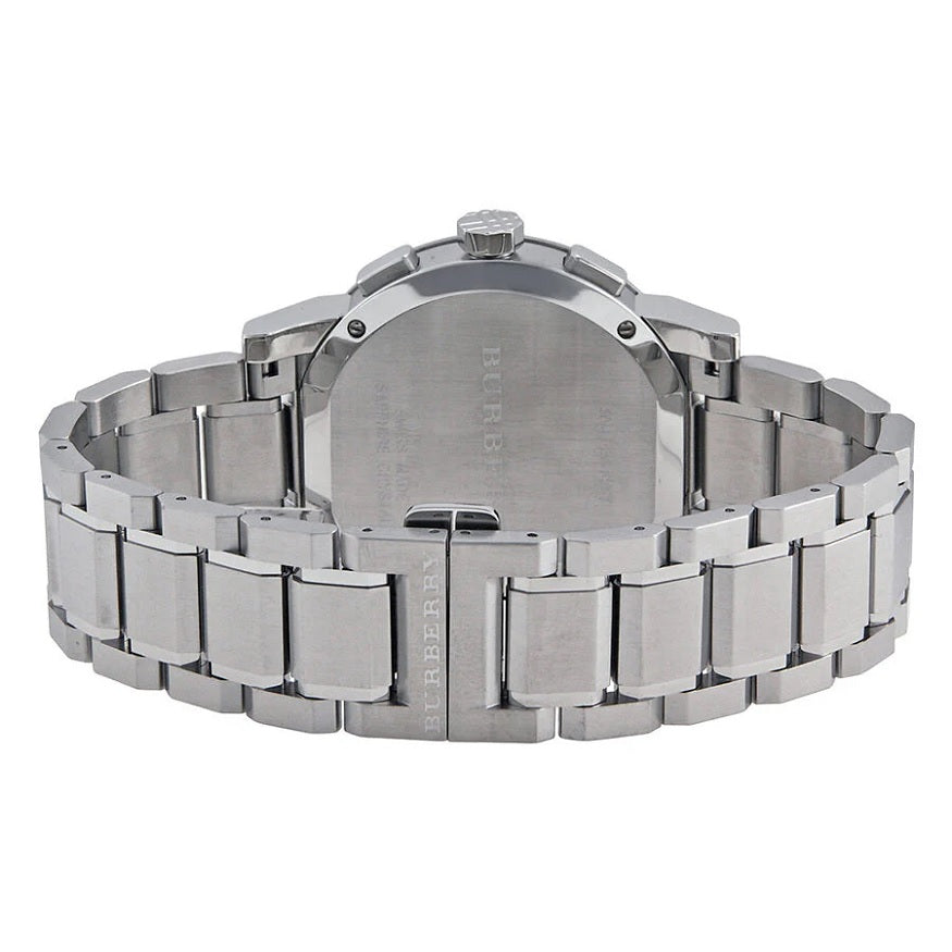Burberry BU9363 The City Men's Silver & Blue Chronograph Watch