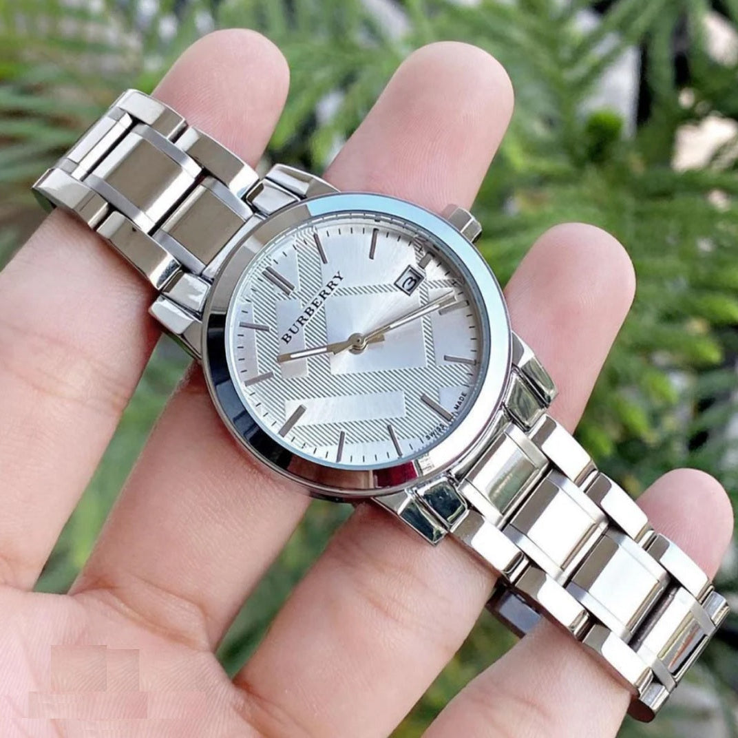 Burberry BU9100 The City Women's Silver Watch