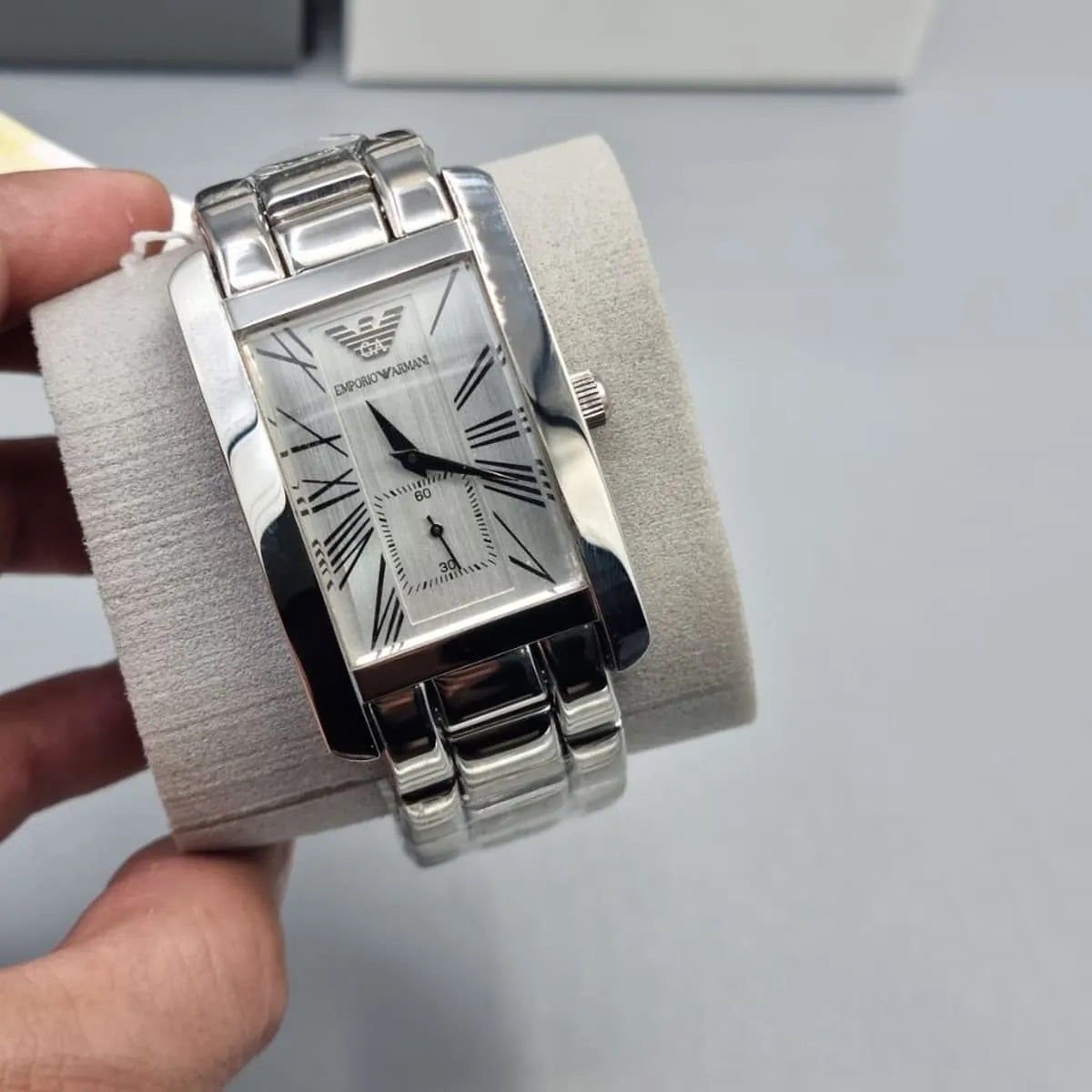 Emporio Armani AR0145 Classic Men's Rectangular Watch