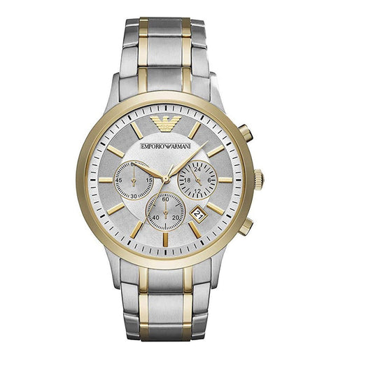 Emporio Armani AR11076 Renato Men's Two-Tone Watch