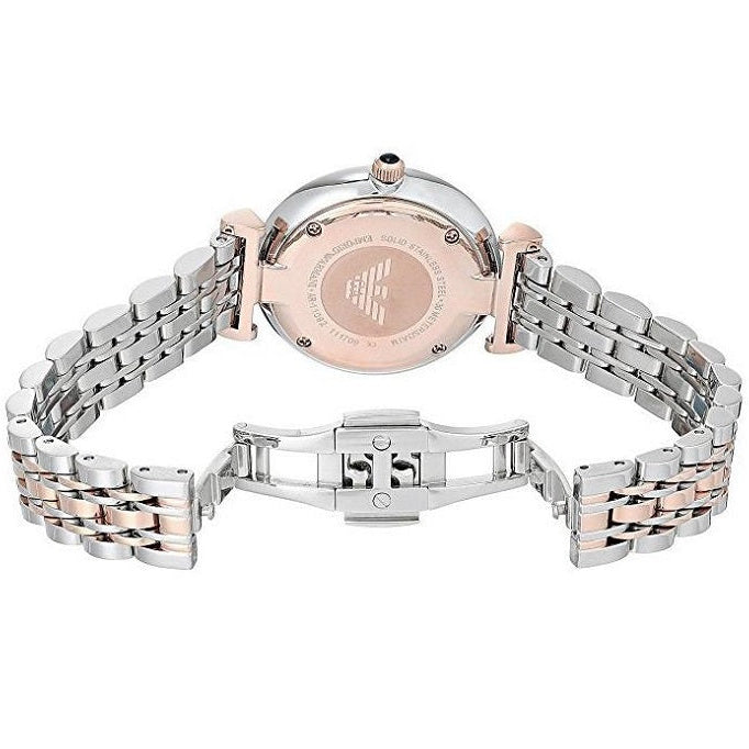 Emporio Armani AR11092 Gianni T-Bar Women's Two-Tone Watch