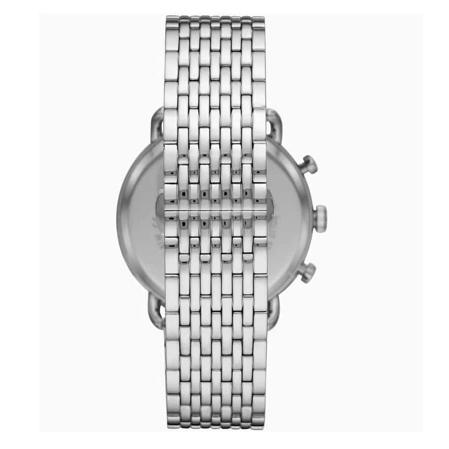 Emporio Armani AR11238 Aviator Men's Silver & Blue Watch