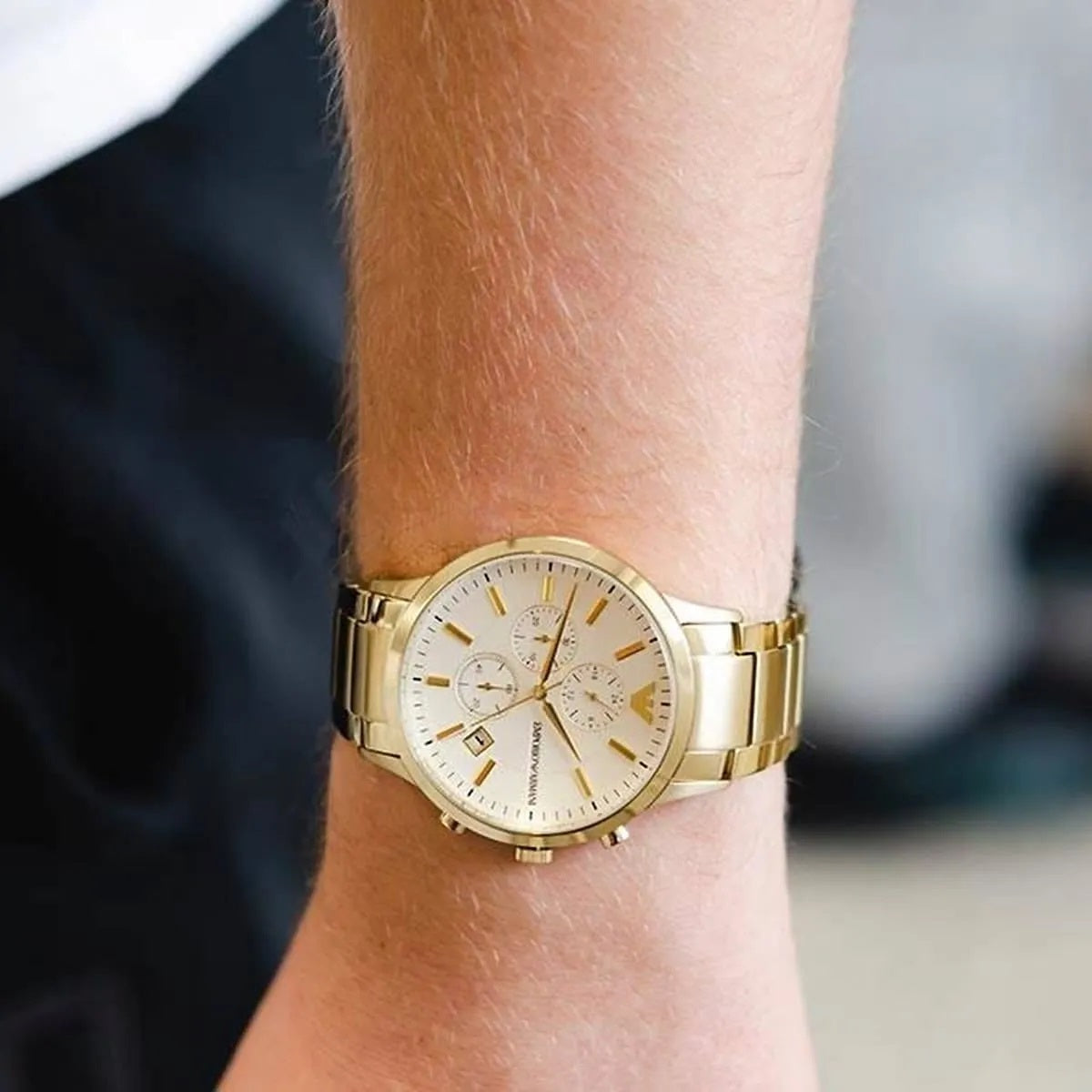 Emporio Armani AR11332 Renato Men's Gold Watch