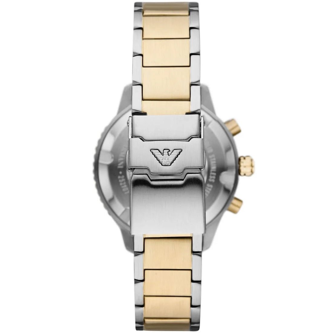 Emporio Armani AR11362 Men's Diver Two-Tone Gold Watch