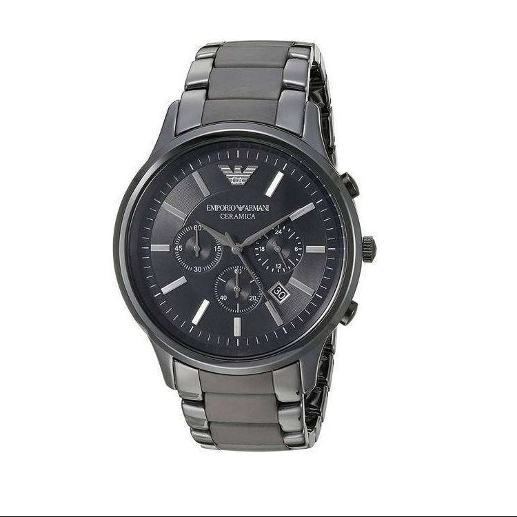 Emporio Armani AR1451 Renato Men's Black Ceramic Watch