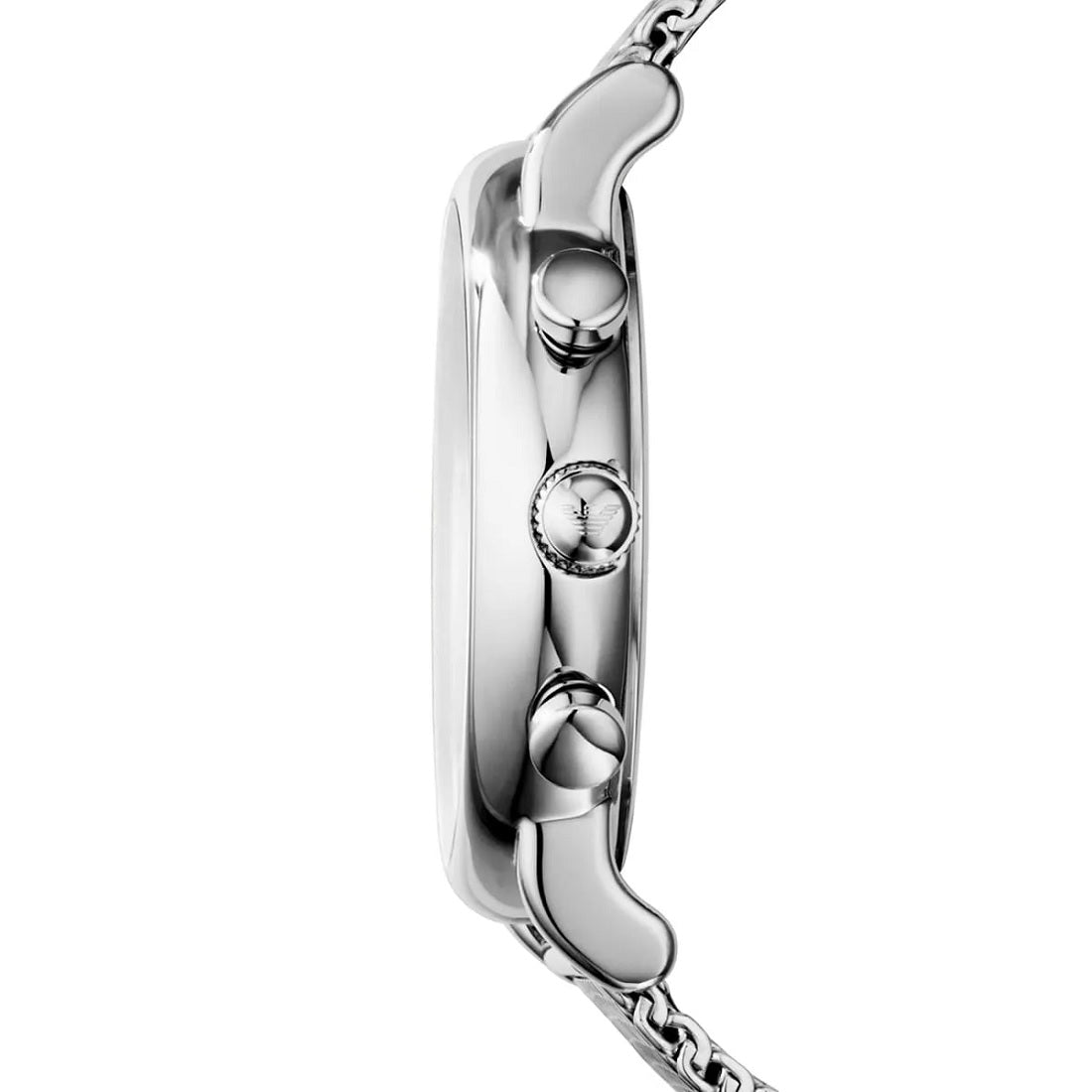 Emporio Armani AR1811 Luigi Men's 41mm Silver Mesh Watch