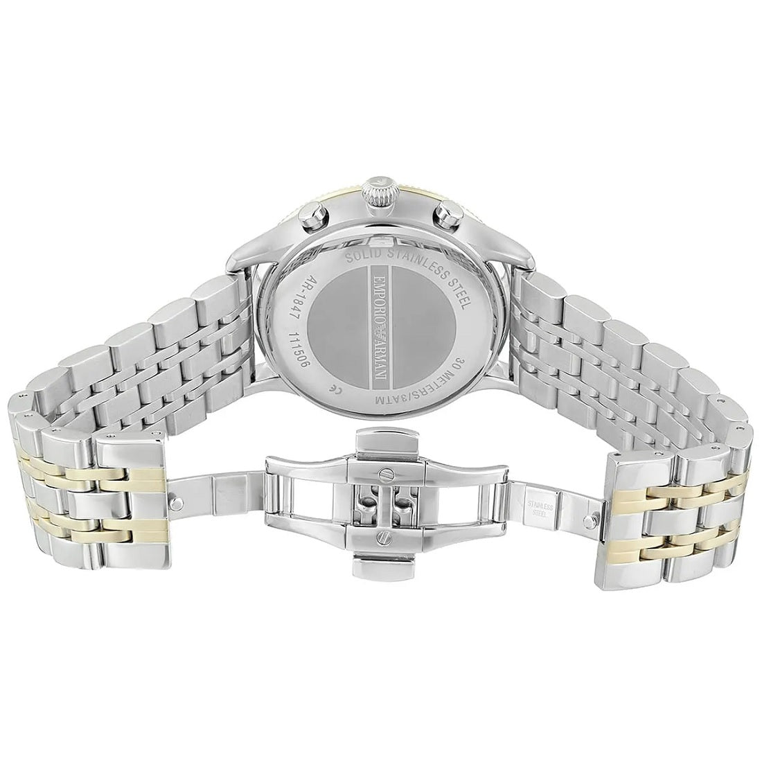 Emporio Armani AR1847 Alpha Men's Two-Tone Watch