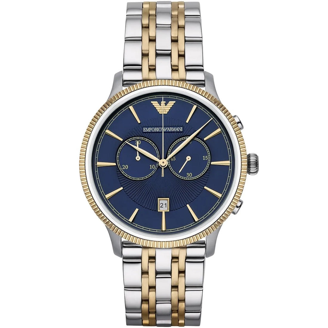 Emporio Armani AR1847 Alpha Men's Two-Tone Watch
