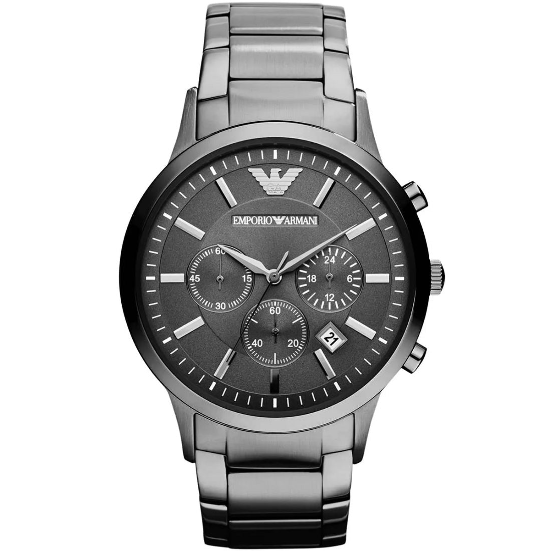 Emporio Armani AR2454 Renato Men's Gunmetal Grey Watch