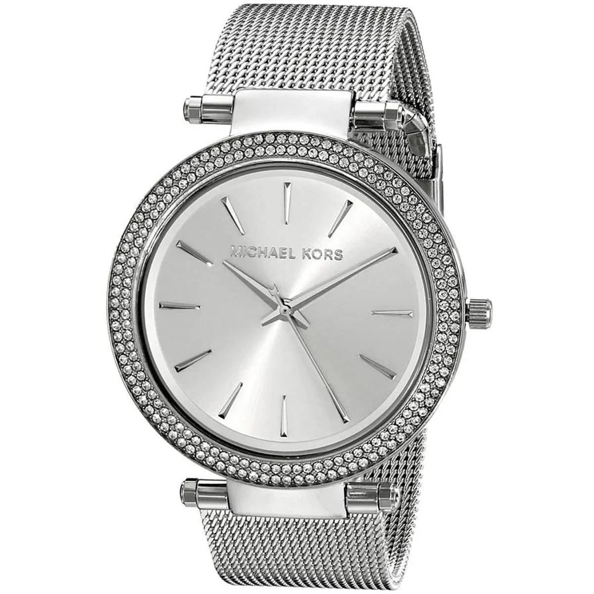 Michael Kors MK3367 Mini Darci Women's Silver Mesh Watch