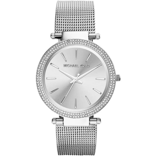 Michael Kors MK3367 Mini Darci Women's Silver Mesh Watch