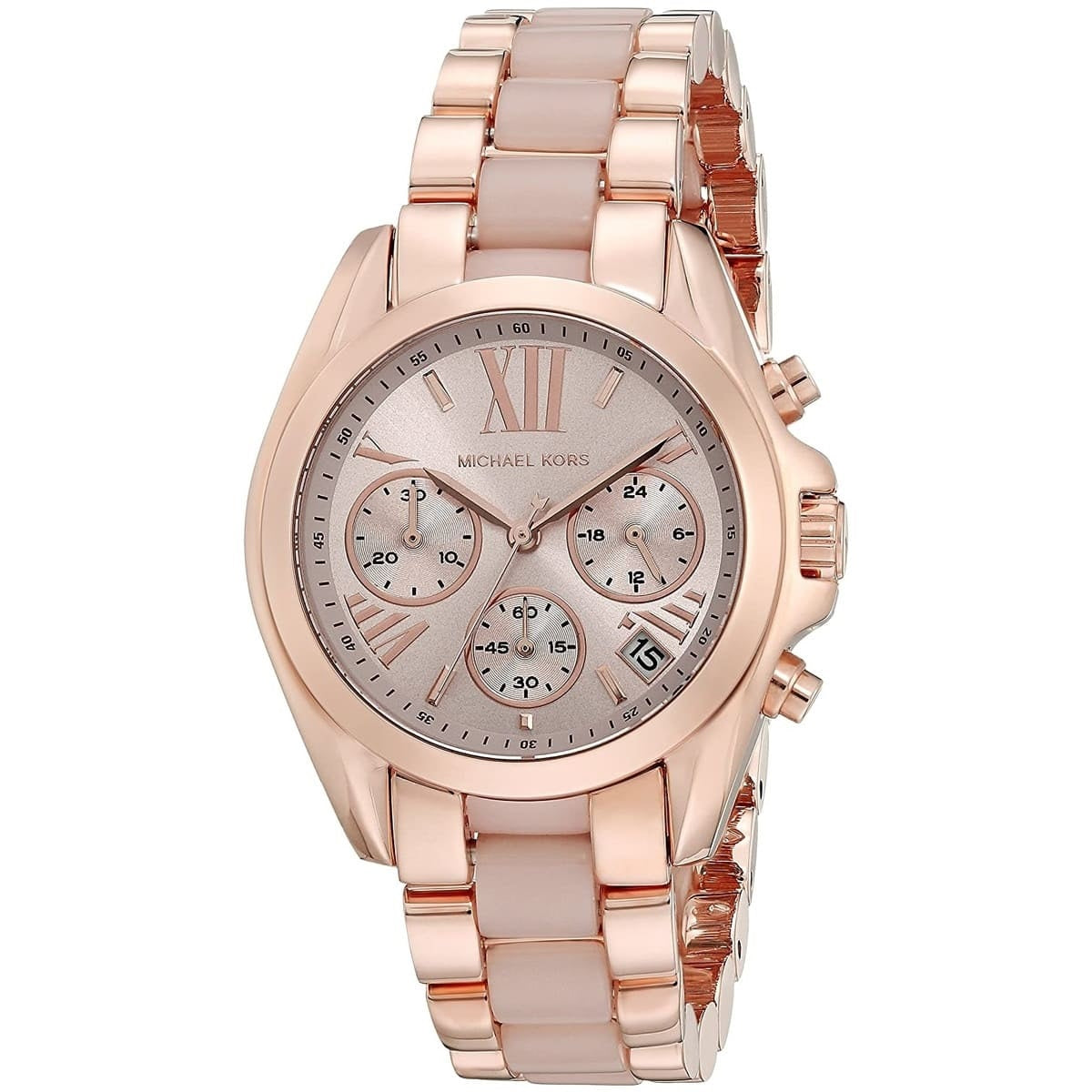 Michael Kors MK6066 Mini Bradshaw Women's Rose Gold Watch