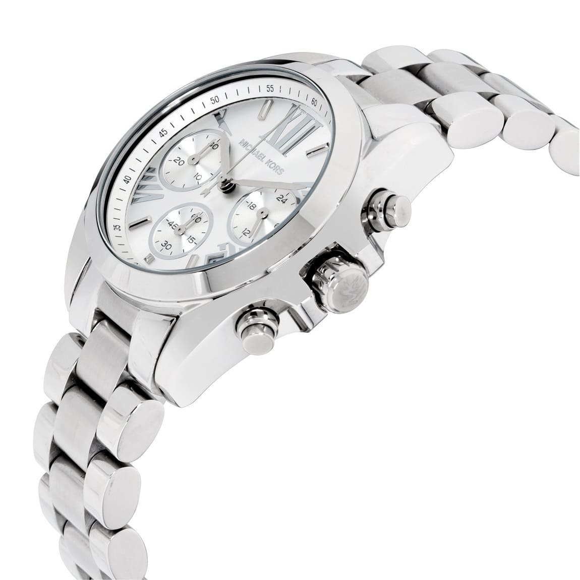 Michael Kors MK6174 Mini Bradshaw Women's Silver Watch