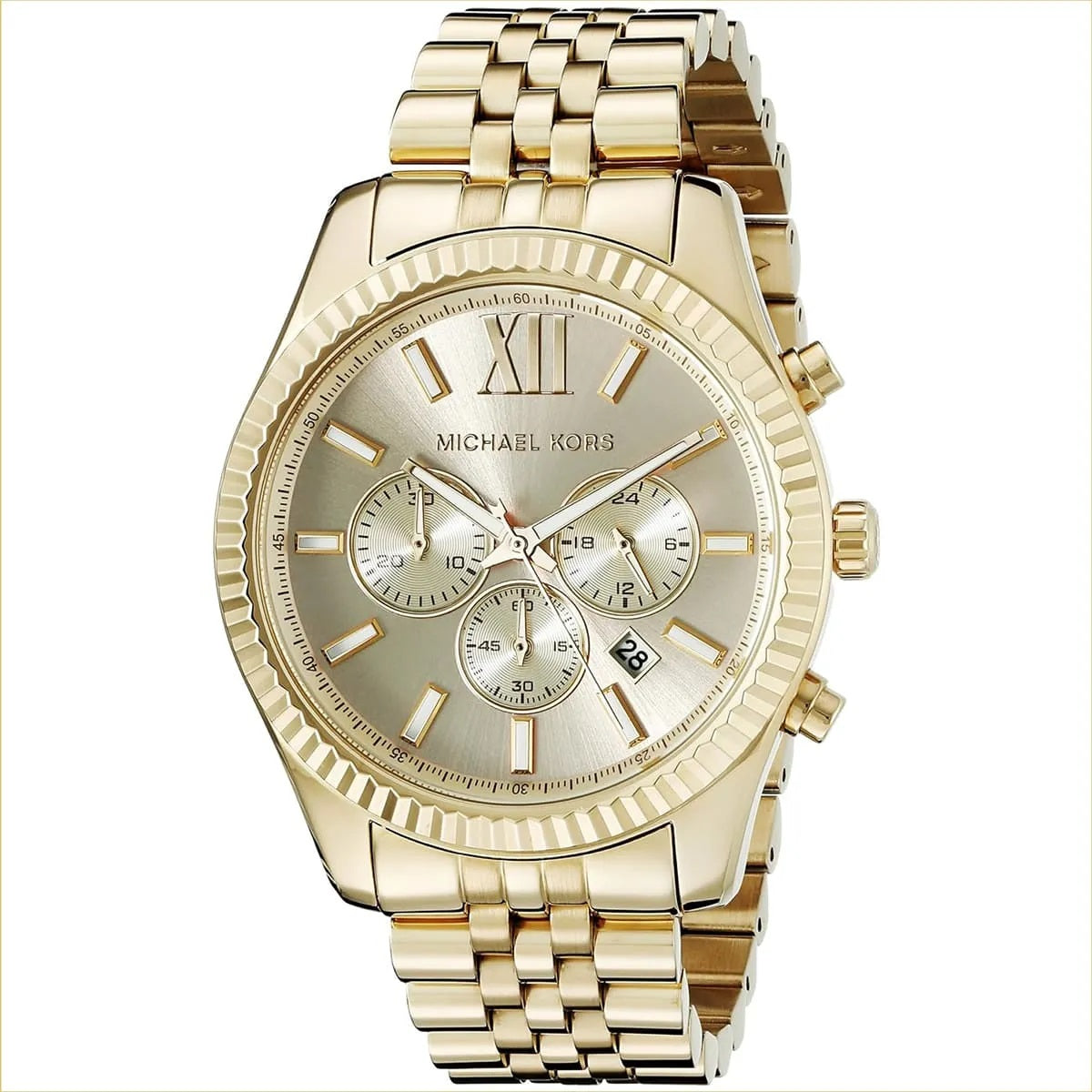 Michael Kors MK8281 Lexington Men's Gold Watch