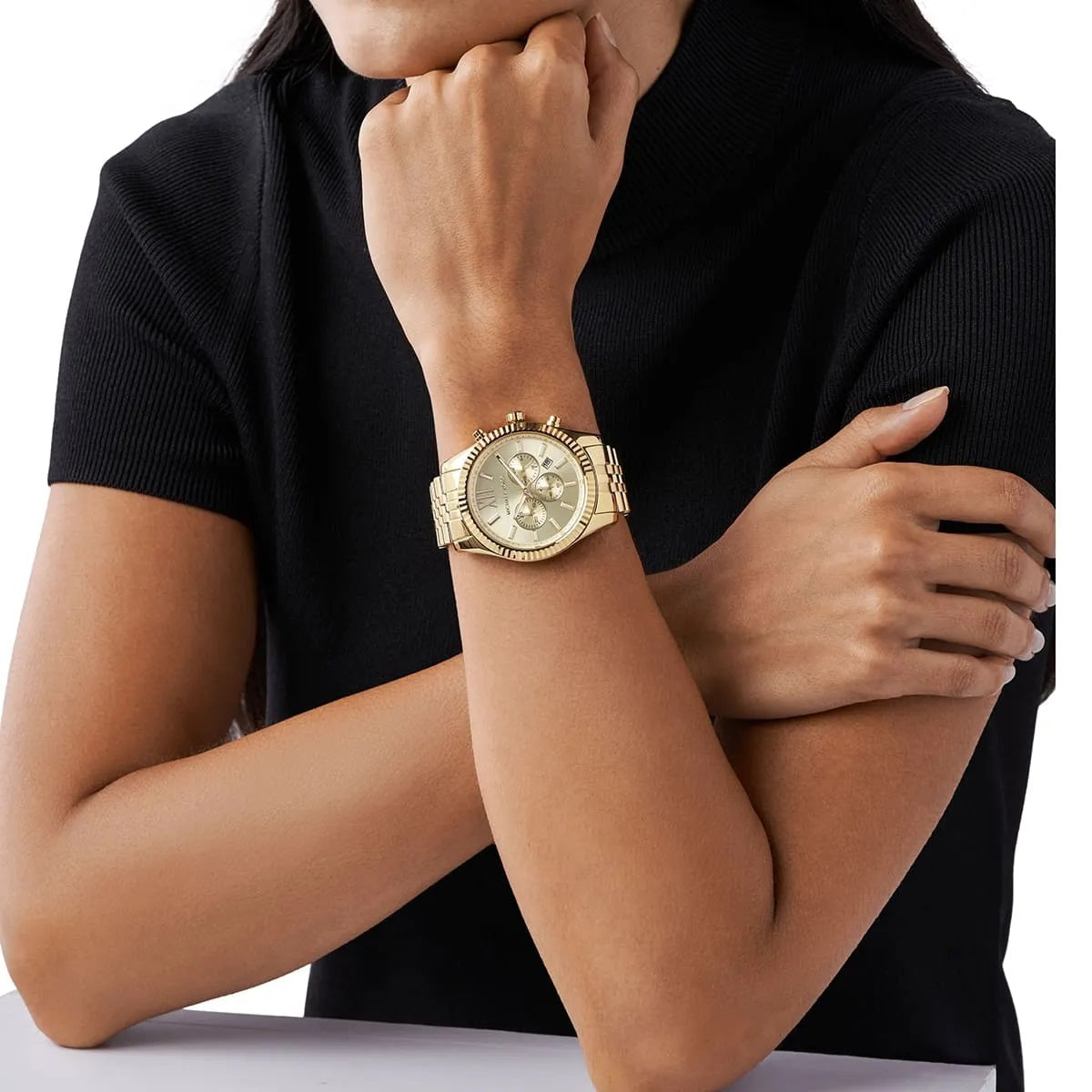 Michael Kors MK8281 Lexington Men's Gold Watch