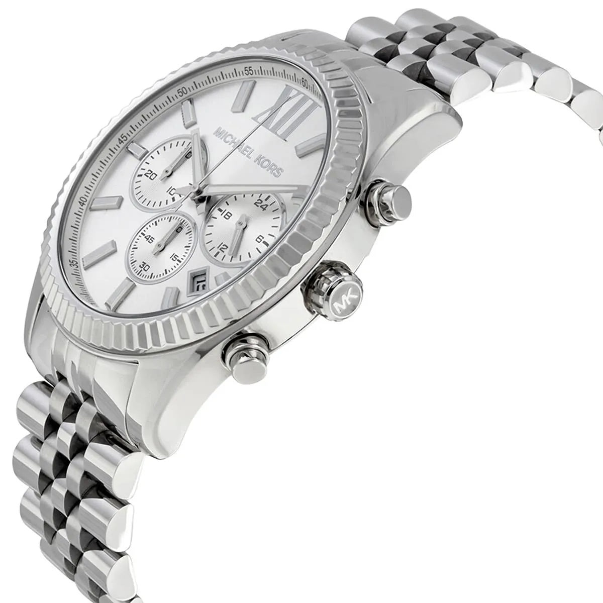 Michael Kors MK8405 Lexington Men's Silver Watch