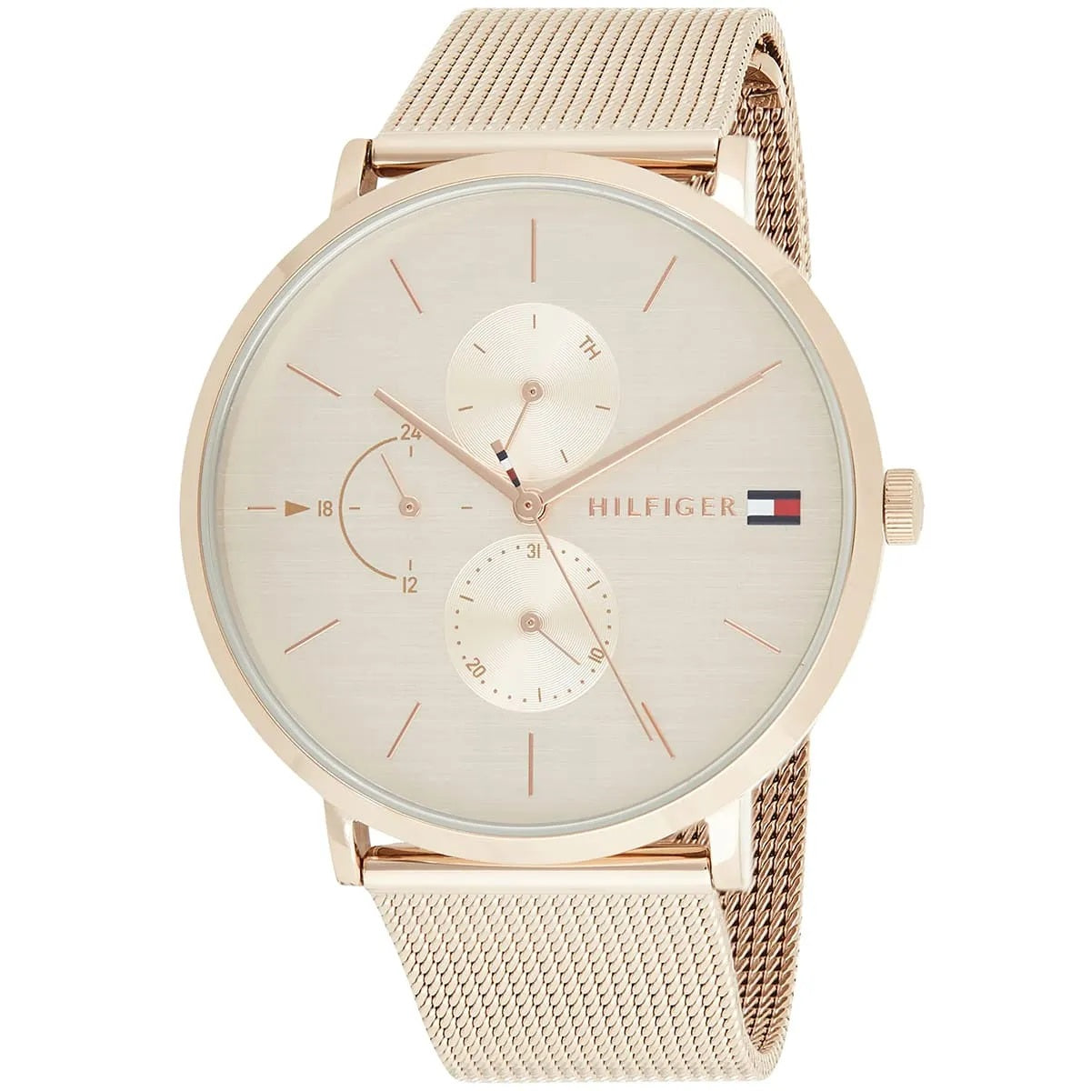 Tommy Hilfiger 1781944 Jenna Women's Rose Gold Mesh Watch