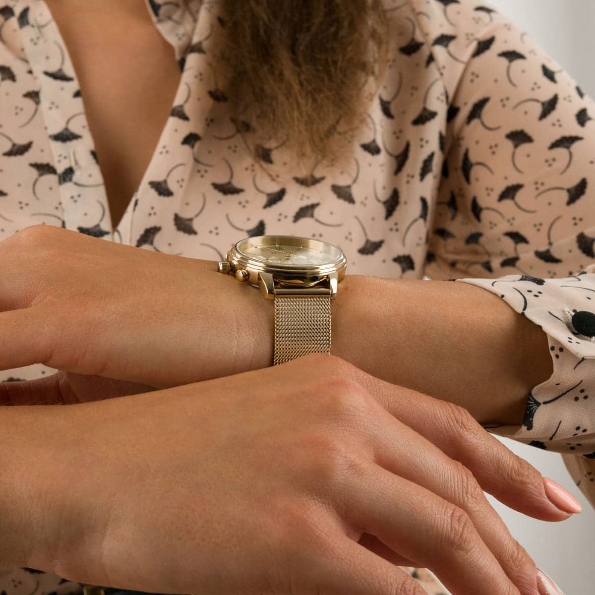 Tommy Hilfiger 1782302 Blake Women's Gold Mesh Watch