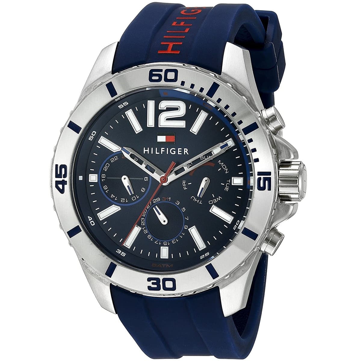Tommy Hilfiger 1791142 Luke Men's Blue Silicone Watch